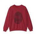 He Knows My Name fingerprint design Sweatshirt | Isaiah 43:1 faith pullover