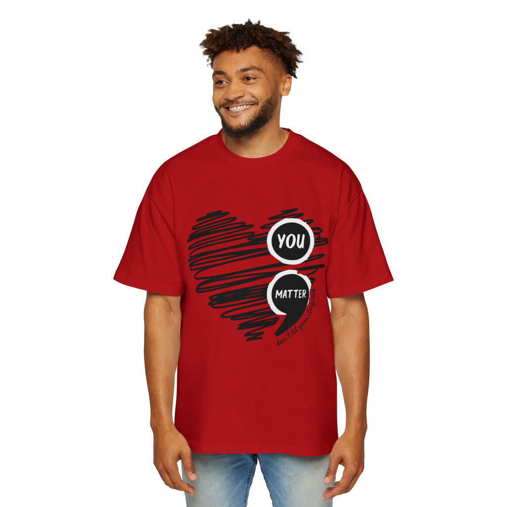 You Matter Heart Tee — Mental Health Awareness Graphic T‑Shirt