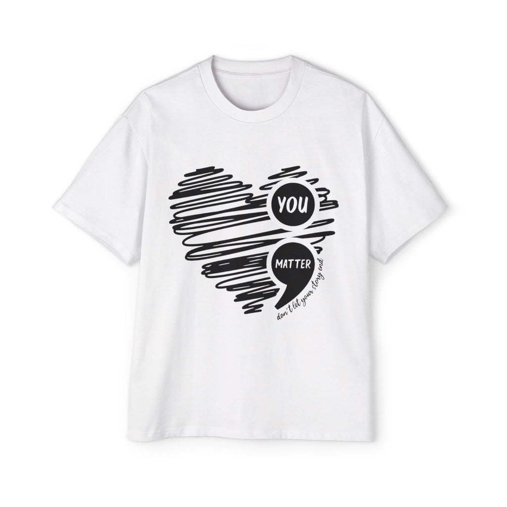 You Matter Heart Tee — Mental Health Awareness Graphic T‑Shirt